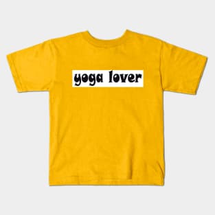 Yoga time Kids T-Shirt